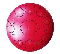 12 Pulgadas Acero Tambores de Mano, Handpan Drum Instrumento de Percusión con Mazos de Tambor/Bolsa de Transporte para Camping, Yoga, Meditación, Terapia De Músic (Color : G)