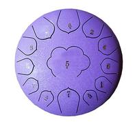 12 Pulgadas Acero Tambores de Mano, Handpan Drum Instrumento de Percusión con Mazos de Tambor/Bolsa de Transporte para Camping, Yoga, Meditación, Terapia De Músic (Color : C)