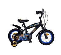 12 Pulgadas Bicicleta Niños Negro 3-4, 5 Años Batman Superheld Ruedas de Apoyo