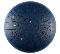 12 Pulgadas De Tambor, Lengua C Clave Instrumentos De Percusión Handpan De Acero De Aleación De Juego De Batería, Por La Música De Los Niños De La Ilustración La Meditación De Lengüeta 13 Nota