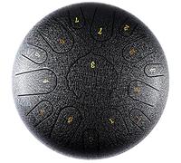 12 Pulgadas De Tambor, Lengua C Clave Instrumentos De Percusión Handpan De Acero De Aleación De Juego De Batería, Por La Música De Los Niños De La Ilustración La Meditación De Lengüeta 13 Nota