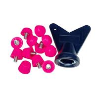 12 puntas de repuesto para botas de fútbol, 10 mm/7 mm, para hilos de hilo de 5 mm