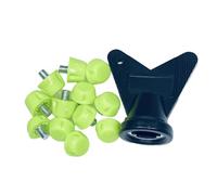 12 puntas de repuesto para botas de fútbol, 10 mm/7 mm, para hilos de hilo de 5 mm
