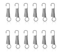 12 Pzs Abrazadera de Resorte de Mordaza Tornillo Banco, Resortes Repuesto Acero al Carbono para Prensa Tornillo Banco Compatibles con Alicates Bloqueo Mordaza Irwin (40 mm)