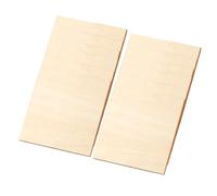 12 rebanadas de madera sin terminar, cuadradas, hojas de madera de tilo para pintura, manualidades, decoración colgante de Navidad, panel de madera
