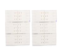 12 Recambios de Repuesto para Escobillas de Inodoro, 80 G, 15,5 X 10,5 Cm, Tela No Tejida, Fragancia de Limón y Lavanda, Adecuado para el Baño del Hogar o el Hotel,