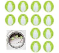 12 removedores de Pelo de Mascotas para lavandería, eficaz Pelo de Perro y Gato, Atrapador de Pelo de Mascotas, Atrapador de Pelo de Lavadora, removedor de Pelusa Reutilizable para Ropa