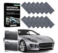 12 Reparador Arañazos Coche,ZukQvrivelig Paño del Coche, Nano Sparkle Cloth,Borra Rayas Trapo Coche Multifunción,Reutilizable,Repara Fácilmente Arañazos De Pintura y Manchas de Agua