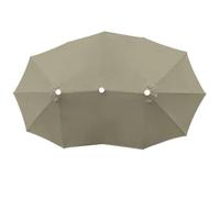 12 Rib Umbrella Canopy Replacement - 8.86ft Patio Top Cover