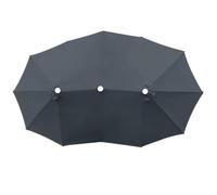 12 Rib Umbrella Canopy Replacement - 8.86ft Patio Top Cover