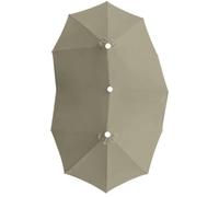 12-Rib Umbrella Replacement Canopy | 8.86ft UV Resistant Parasol Cover