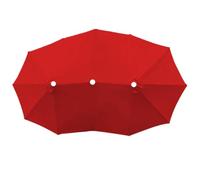 12-Rib Umbrella Replacement Canopy | 8.86ft UV Resistant Parasol Cover