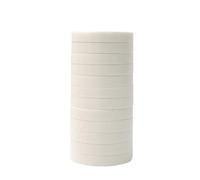 12 Rollos De Cinta Floral, Flores Verde, Rosa Y Negra for Ramos Del Hogar, Arreglos Florales, Envoltura Tallo, Suministros Decoración Artesanal Para Envolver Tallos de Ramo(White-12rolls)