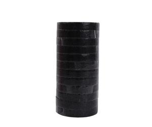 12 Rollos De Cinta Floral, Flores Verde, Rosa Y Negra for Ramos Del Hogar, Arreglos Florales, Envoltura Tallo, Suministros Decoración Artesanal Para Envolver Tallos de Ramo(Black-12rolls)