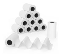 12 rollos de papel de impresión instantánea para niños, 57 mm x 30 mm, repuesto de papel de impresión para cámara de niños, con la mayoría de cámaras de impresión instantánea, cámara instantánea para
