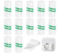 12 rollos de papel térmico autoadhesivo, color blanco, 57 x 25 mm x 3 m, mini impresora adhesiva, rollos térmicos para cámara infantil, cámaras instantáneas, pegatinas imprimibles, para fotos, notas