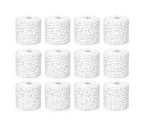 12 rollos de vendaje de gasa de tela para moldear el vientre, esculturas y proyectos de arte texturizado, secado rápido, yeso de modelado, gasa