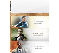12 Rounds & Commando & Man on Fire [Reino Unido] [DVD]
