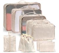 12 sets Koffer Organizer Reise Kleidertaschen, Kofferorganizer Packing Cubes und 2 Peeling-Aufbewahrungstaschen für Reise, Geschäftsreisen, Wandern, Camping,