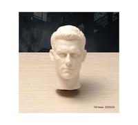 (12) Sin pintar 1/6 Brad Pitt Tom Cruis Arnold Paul Walker Ronaldo Bruce Willis cabeza esculpida talla soldado