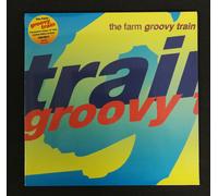 12" Single The Farm Groovy Train Edición Limitada Transparente Naranja Vinilo -