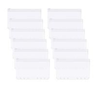 12 sobres para dinero, 6 orificios, cuaderno A6, funda protectora presupuestaria, sobres de moneda, accesorios de encuadernación para guardar recibos, bolsa de almacenamiento de pegatinas