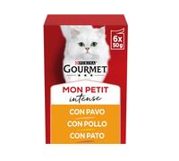 Purina Gourmet Mon Petit Selección de Aves Sobres para Gatos 6 x 50 gr