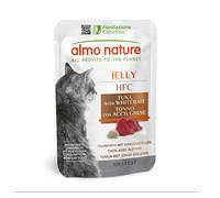 12 sobres x 55 g Almo Nature HFC Atún con Pescado Blanco en Gelatina sobre para gatos ¡Pack Ahorro!