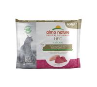 12 sobres x 55 g Almo Nature HFC Natural Recetas Variadas de Atun y Pollo en sobre para gatos - Multipack ¡Pack Ahorro!