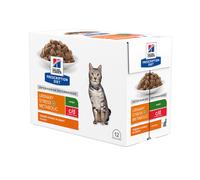 Hill's Metabolic + Urinary Stress Prescription Diet sobres para gatos - 12 x 85 g
