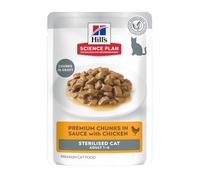 Hill's Young Adult Sterilised para gatos - 12 x 85 g Pollo