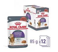 Royal Canin Appetite Control Care - Alimento en salsa para gatos adultos para controlar el apetito - Cantidad: 85 g