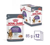 Royal Canin Appetite Control Care - Alimento en salsa para gatos adultos para controlar el apetito - Cantidad: 85 g