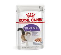 Royal Canin Sterilised comida húmeda en salsa para gato adulto esterilizado - Pack 12 x Bolsa de 85 gr