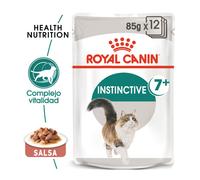 Royal Canin Instinctive 7+ - Alimento en salsa para gatos mayores de 7 años - Cantidad: 85 g