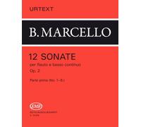 12 sonate per flauto e basso continuo Volume 1