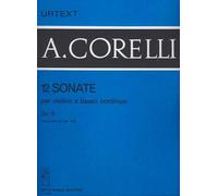 12 sonate per violino e basso continuo I-B op. 5 - Book