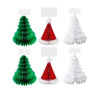 12 Soporte Tarjetas De Navidad Para Comensales,Memo Clip, Marcasitios Boda, Titular Del NúMero De Mesa, Para Soporte Fotos Oficina Banquetes Fiesta