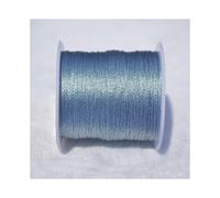 (12 strands,blue)1 Roll 3/6/9/12 Strands DIY Golden Silver Strands DIY Jewelry Accessories Wax line String Braided Embroidery thread