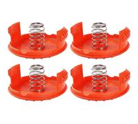 12 tapas de carrete + 12 resortes, repuestos compatibles con Black+Decker RC-100-P Qyroadwolf