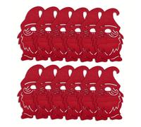 12 tapetes de fieltro navideños, diseño de , clips navideños para y tenedor, tapetes de fieltro, decoración de mesa para fiestas navideñas para tu mesa de , adecuado para Navidad y fiestas navideñas