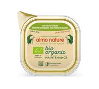 100 g Almo Nature Bio Organic Maintenance Grain Free Pollo y Verduras tarrina para perros