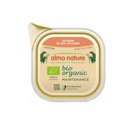 12 tarrinas x 100 g Almo Nature Bio Organic Maintenance Grain Free Salmón tarrina para perros ¡Pack Ahorro!