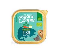 12 tarrinas x 100 g Edgard & Cooper Bio Organic pescado tarrina para perros ¡Pack ahorro!