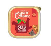 12 tarrinas x 150 g Edgard & Cooper Senior Pollo y Salmón tarrina para perros ¡Pack ahorro!