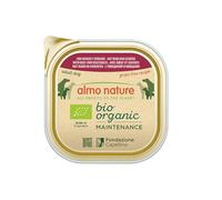 12 tarrinas x 300 g Almo Nature Bio Organic Maintenance Grain Free Ternera y Verduras tarrina para perros ¡Pack Ahorro!