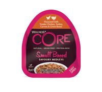 85 g Wellness Core Small Breed Grain Free Pollo y Pavo Tarrina para perros