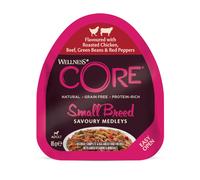 12 tarrinas x 85 g Wellness Core Small Breed Grain Free Pollo y Ternera tarrina para perros ¡Pack ahorro!