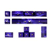 12 teclas de personalidad de perfil OEM, PBT de cinco lados, espacio de sublimación ESC, tecla de entrada de dirección para teclado mecánico