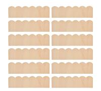 12 tejas de madera para casa de muñecas, tejas en miniatura, juguetes de madera compuestos seguros para decoración de casa de muñecas a escala 112, actividades de manualidades para niños